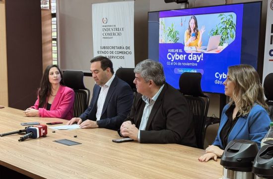 Presentación del CyberDay Paraguay 2026 con representantes del sector público y privado